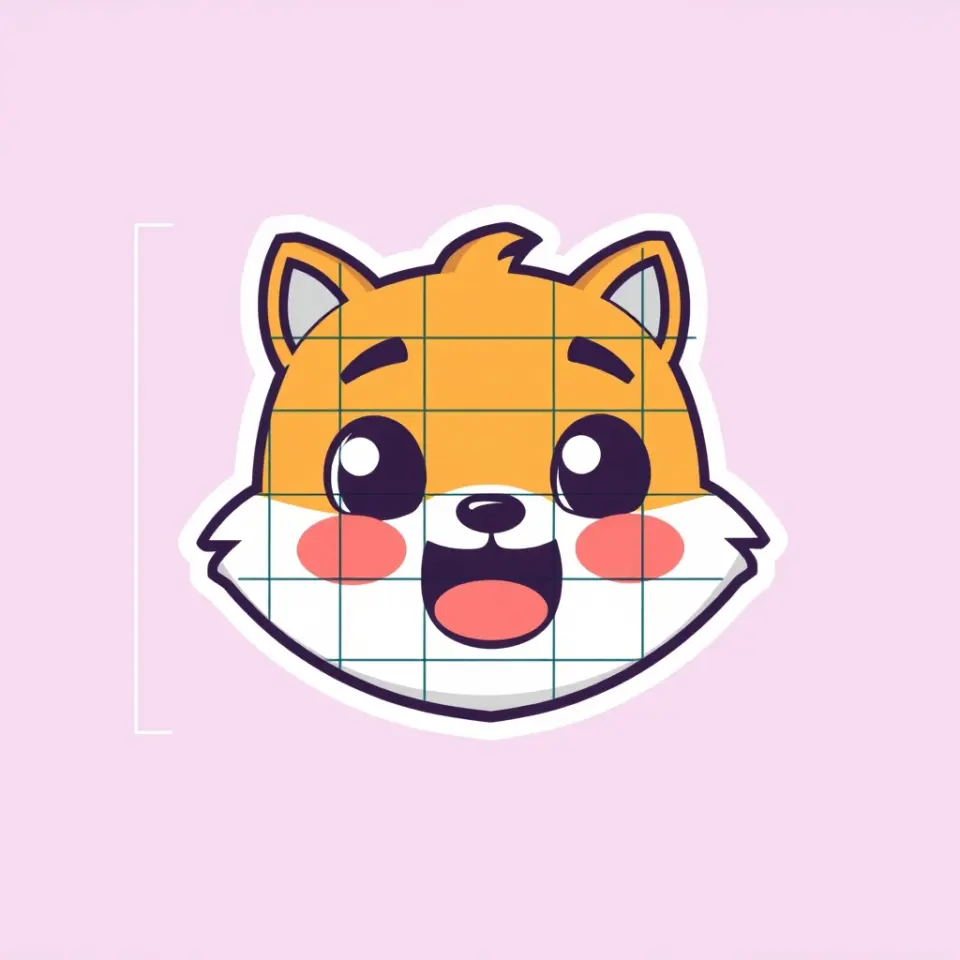 Emote générée par IA, thème Plan d'architecte
