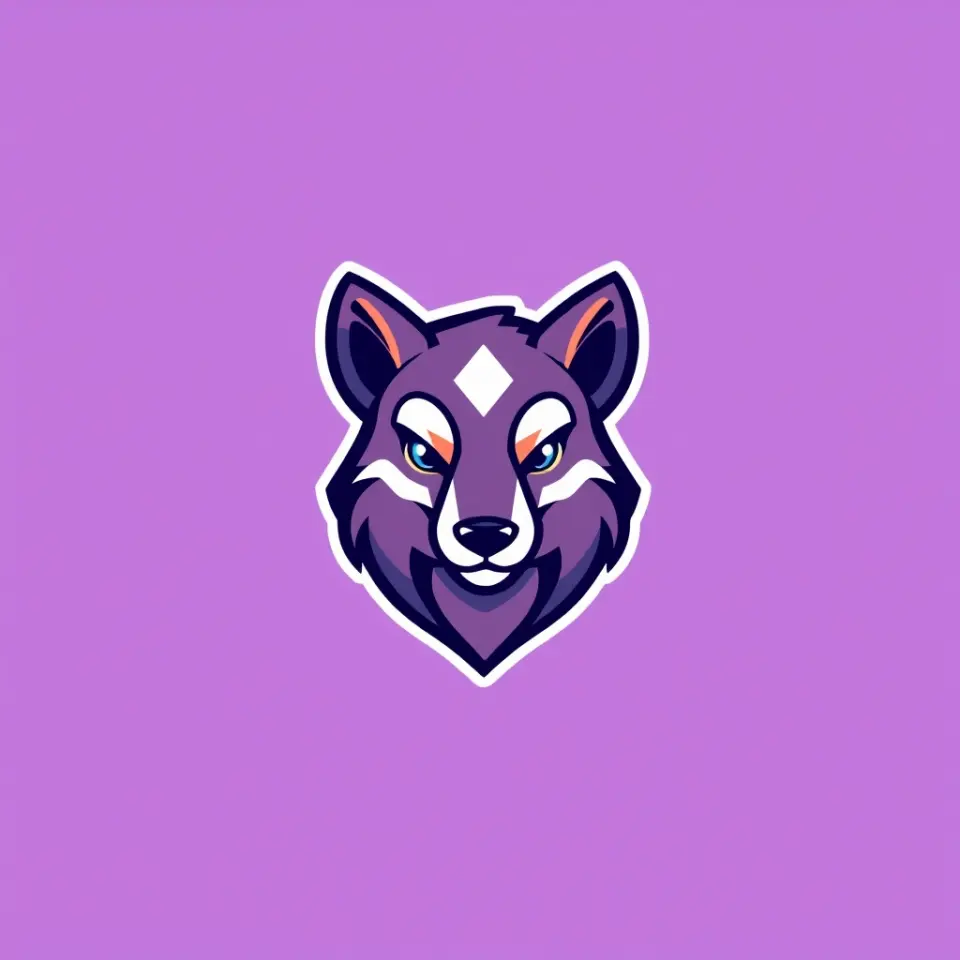 AI-generated channel logo, Cosmos theme
